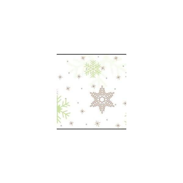 Transparentpapier Rolle 115 g/qm 50x61cm Classic Christmas rot/grün Motiv 03