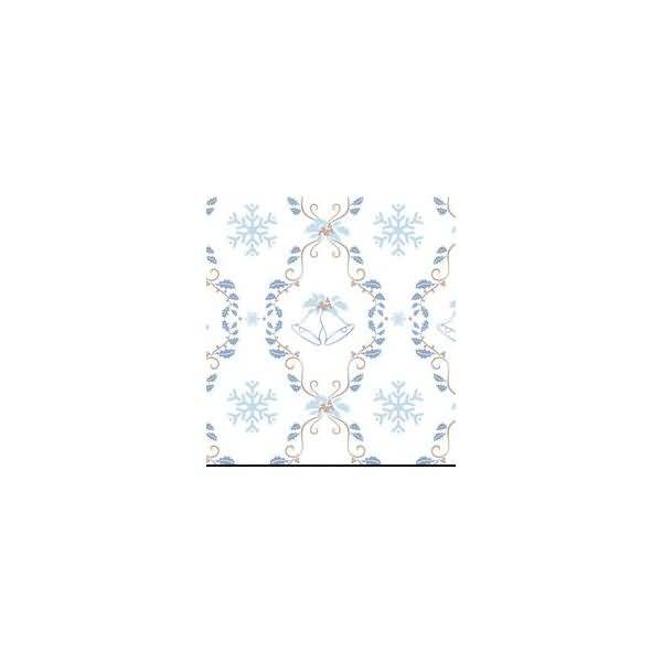Transparentpapier 115 g/qm A4 VE=25 Blatt Classic Christmas blau/braun Motiv 1