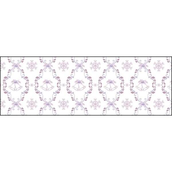 Transparentpapier 115 g/qm A4 VE=5 Blatt Classic Christmas flieder/brombeer Motiv 01