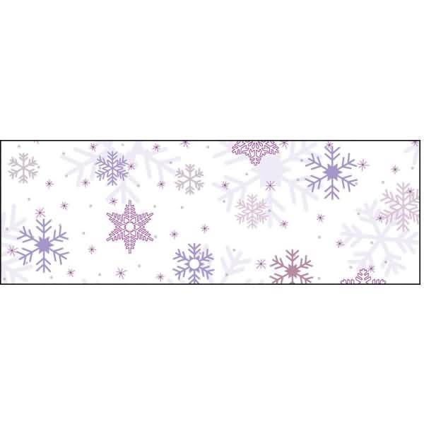 Transparentpapier 115 g/qm A4 VE=5 Blatt Classic Christmas flieder/brombeer Motiv 03