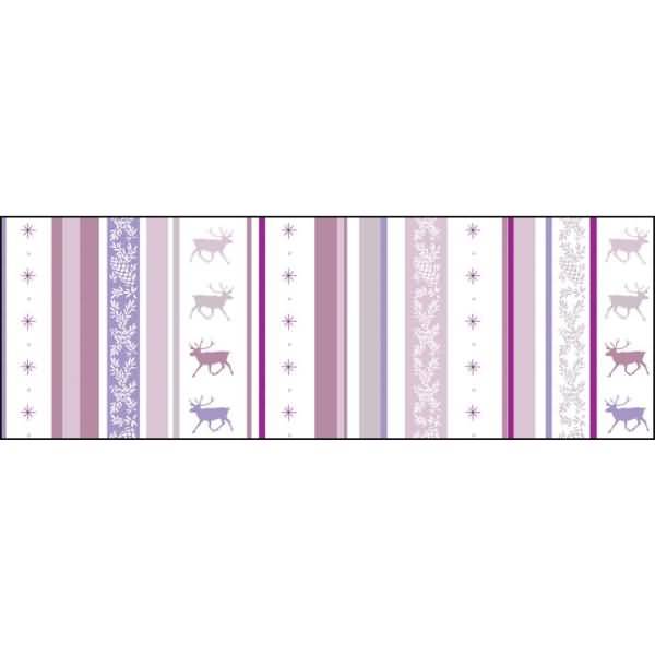Transparentpapier 115 g/qm A4 VE=5 Blatt Classic Christmas flieder/brombeer Motiv 04