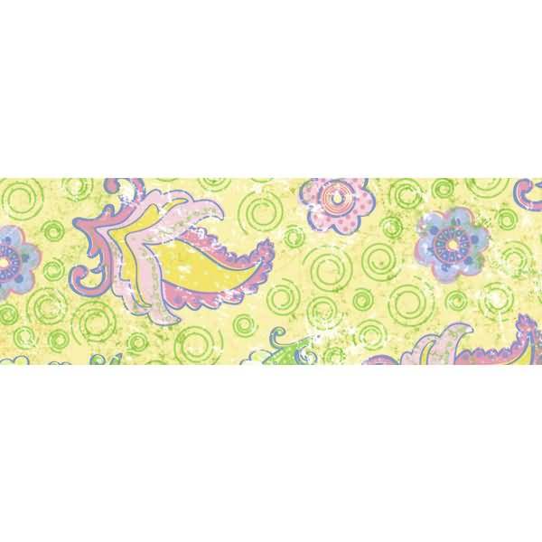 Transparentpapier 115g/qm A4 VE=5 Blatt Paradiso gelb Motiv 01