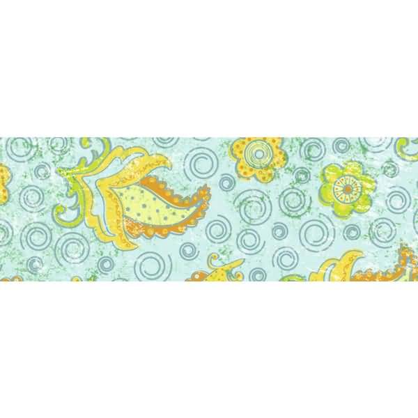 Transparentpapier 115g/qm A4 VE=5 Blatt Paradiso türkis Motiv 01