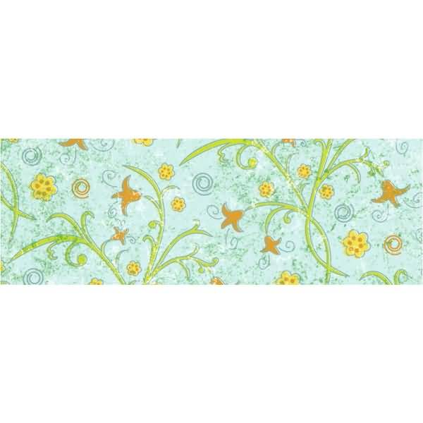 Transparentpapier 115g/qm A4 VE=5 Blatt Paradiso türkis Motiv 02