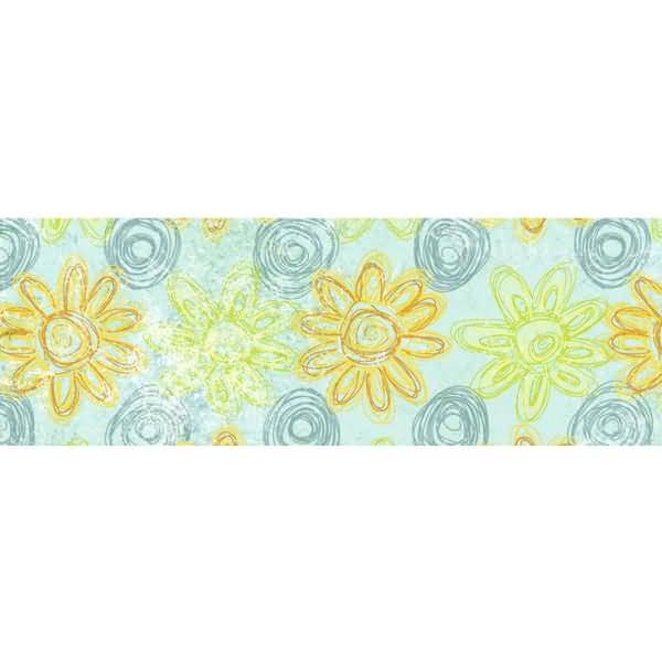 Transparentpapier 115g/qm A4 VE=5 Blatt Paradiso türkis Motiv 04