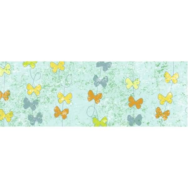 Transparentpapier Rolle 115g/qm 50x61cm Paradiso türkis Motiv 05