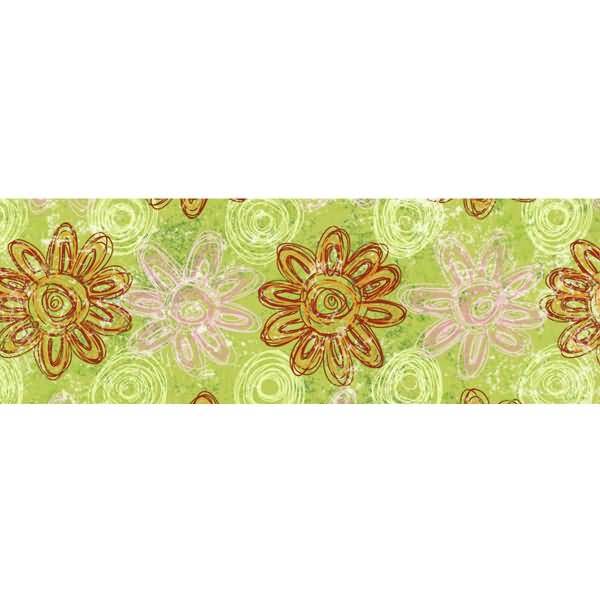 Transparentpapier 115g/qm A4 VE=5 Blatt Paradiso grün Motiv 04