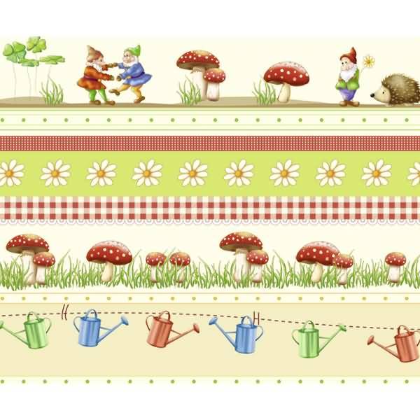 Transparentpapier 115g/qm A4 VE=5 Blatt Glückspilze Motiv 01