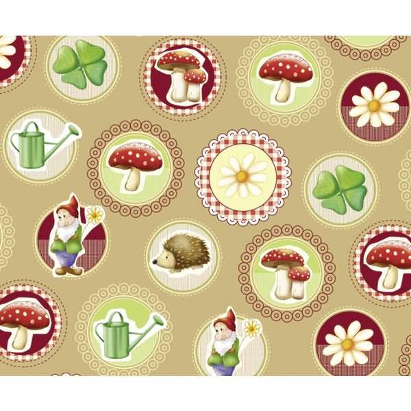 Transparentpapier 115g/qm A4 VE=5 Blatt Glückspilze Motiv 03