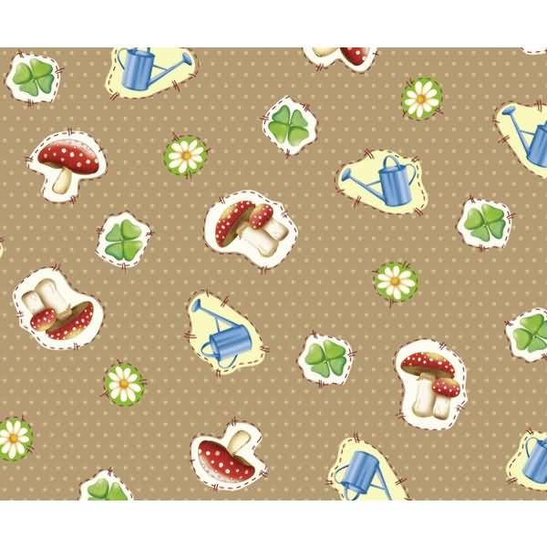 Transparentpapier 115g/qm A4 VE=5 Blatt Glückspilze Motiv 05