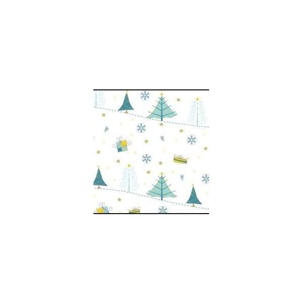 Transparentpapier 115 g/qm A4 VE=25 Blatt Magic Christmas petrol