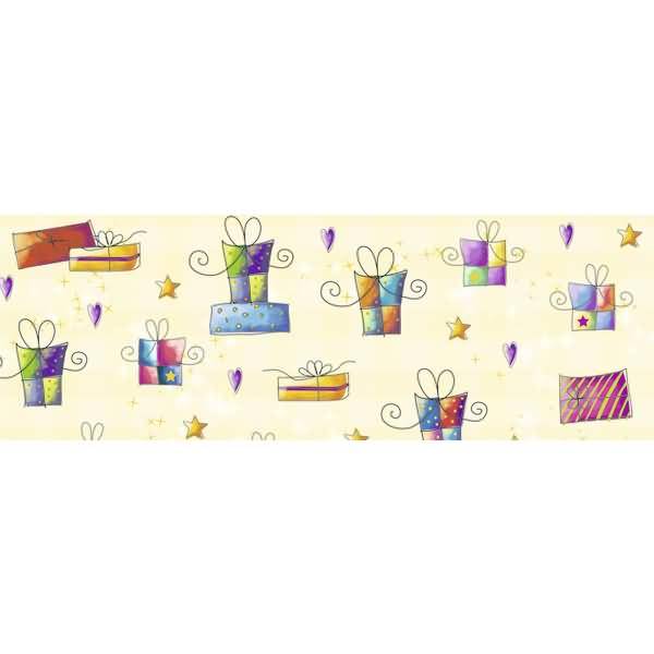 Transparentpapier Rolle 115g/qm 50x61cm Party Motiv 04