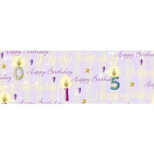 Transparentpapier Rolle 115g/qm 50x61cm Party Motiv 05