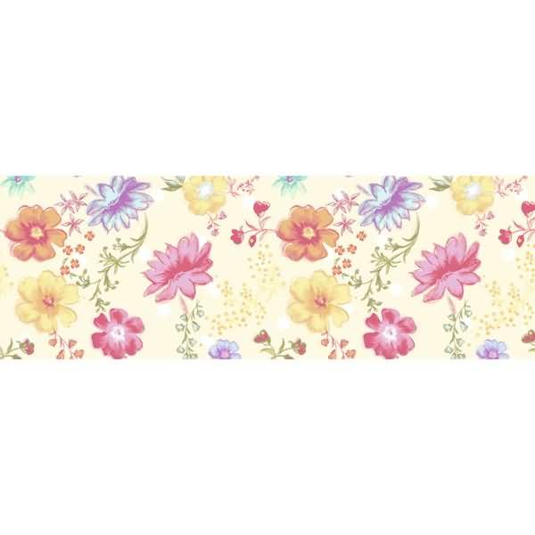 Transparentpapier 115g/qm A4 VE=5 Blatt Romantic Garden Motiv 01