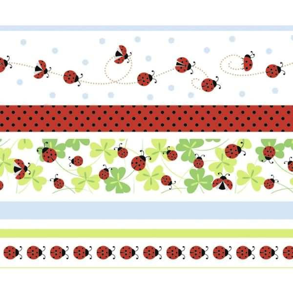 Transparentpapier Rolle 115g/qm 50x61cm Glückskäfer Motiv 03