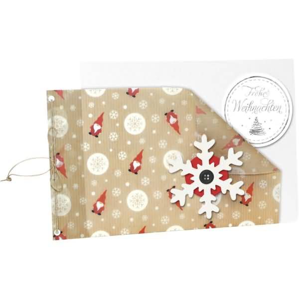 Transparentpapier 115g/qm A4 VE=5 Blatt Christmas Time Motiv 01