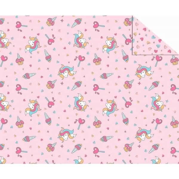 Transparentpapier 115g/qm A4 VE=5 Blatt Einhorn Motiv 03