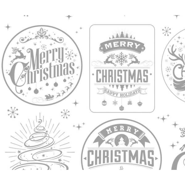 Zauberpapier 250g/qm 48x67cm Merry Christmas