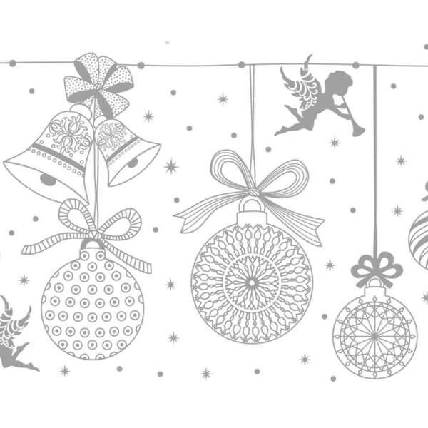 Zauberpapier 250g/qm Weihnachtskugeln A4 VE=10 Blatt