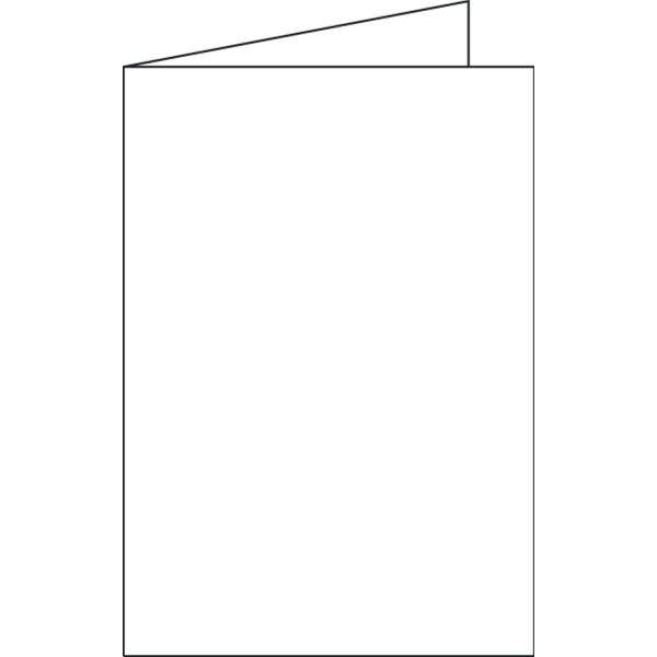 Doppelkarte B6 220 g/qm chamois