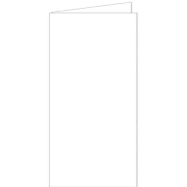 Doppelkarte DINlang 220 g/qm weiß
