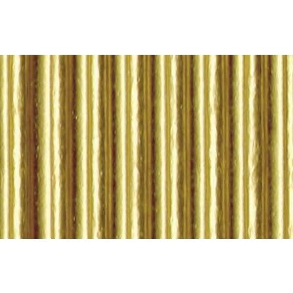 Bastelwellpappe 260g/qm 50x70cm VE=10 Bogen gold