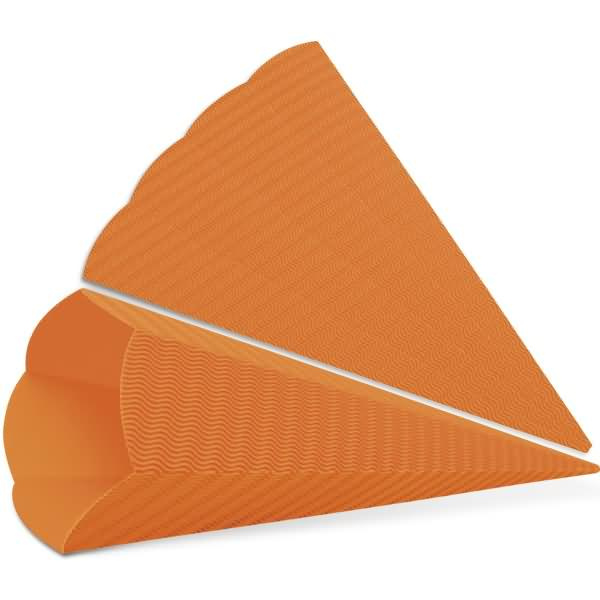 3D-Schultüten 68cm VE=5 Stück orange