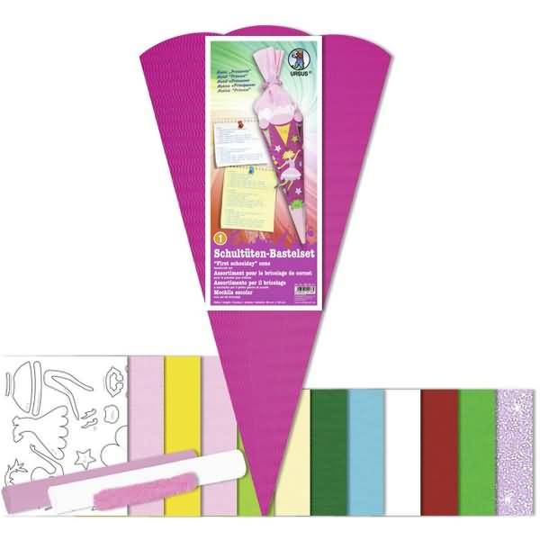 Schultüten-Bastelset 68cm Prinzessin 1