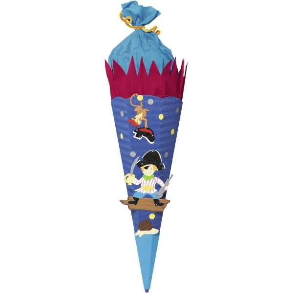 Schultüten-Bastelset 68cm Pirat