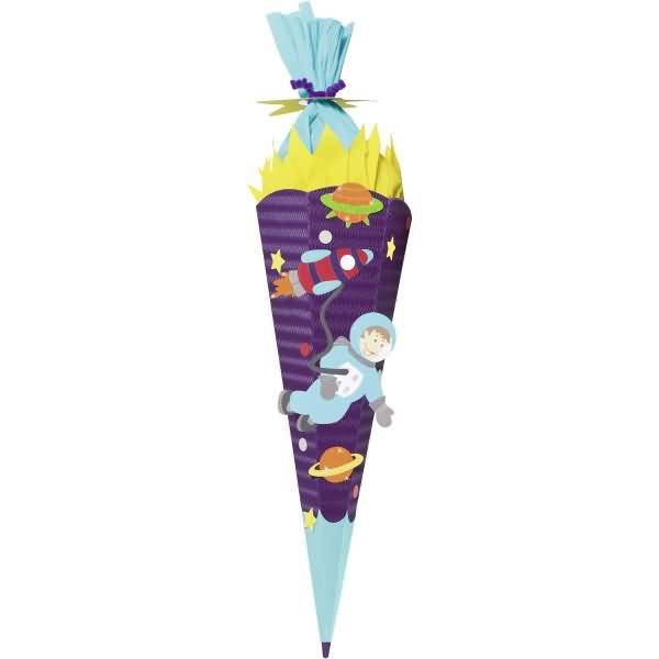 Schultüten-Bastelset 68cm Astronaut