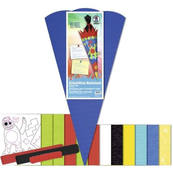 Schultüten-Bastelset 68cm Monster