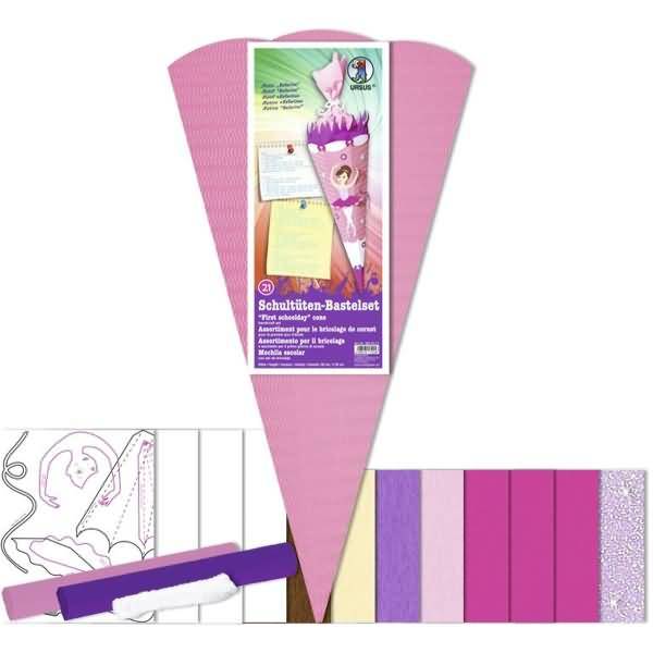 Schultüten-Bastelset 68cm Ballerina