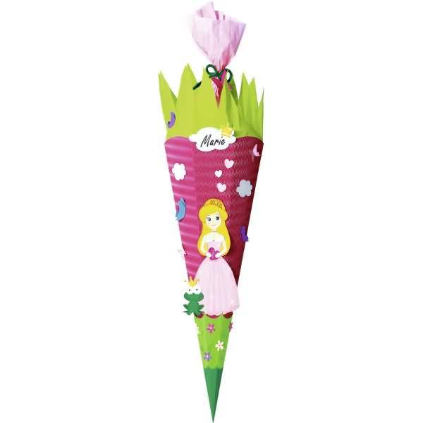 Schultüten-Bastelset 68cm Prinzessin 2