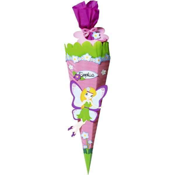 Schultüten-Bastelset 68cm Elfe 2