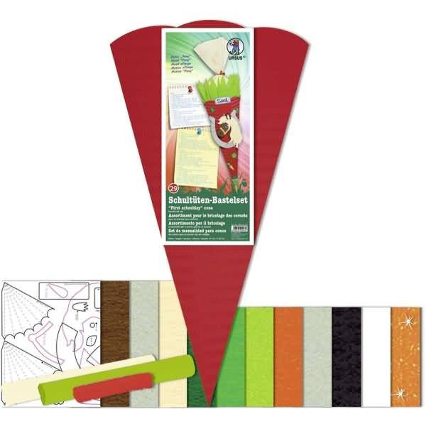 Schultüten-Bastelset 68cm Pony