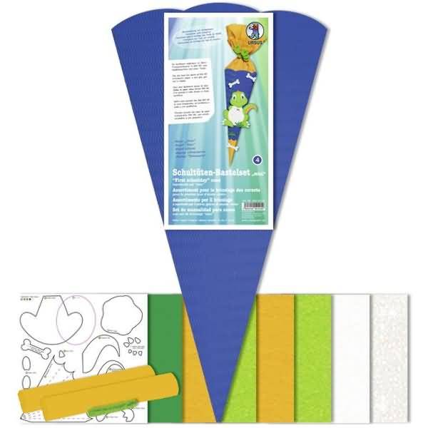 Schultüten-Bastelset-Mini 41cm Dino