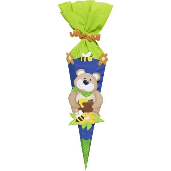 Schultüten-Bastelset-Mini 41cm Bär