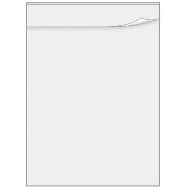 Übungsschreibfolie A5 matt transparent