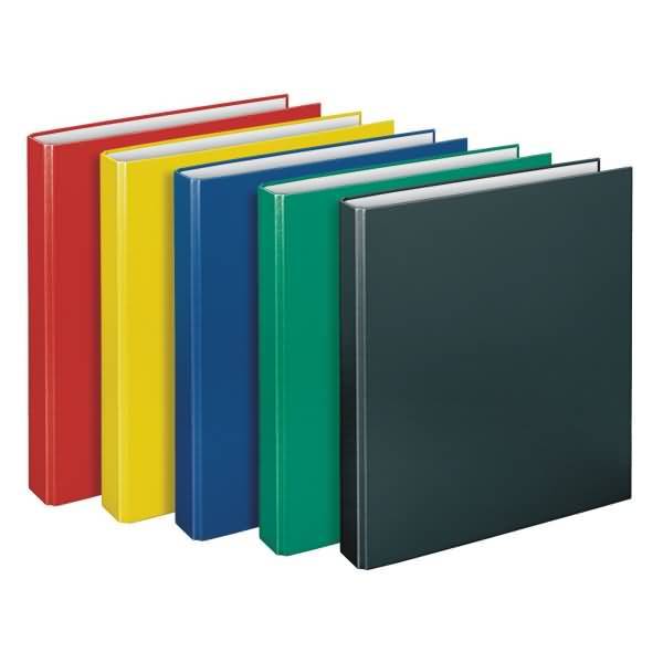 Ringordner Basic A4 PP kaschiert 2-D-Ring-Mechanik 25mm 5 Farben sortiert