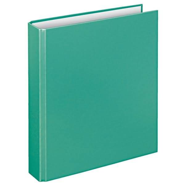 Ringordner Basic A5 PP kaschiert 2-D-Ring-Mechanik 25mm türkis