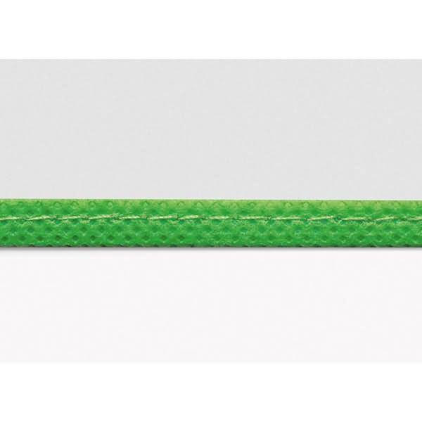 Buchschoner 31x65cm transparent/grün