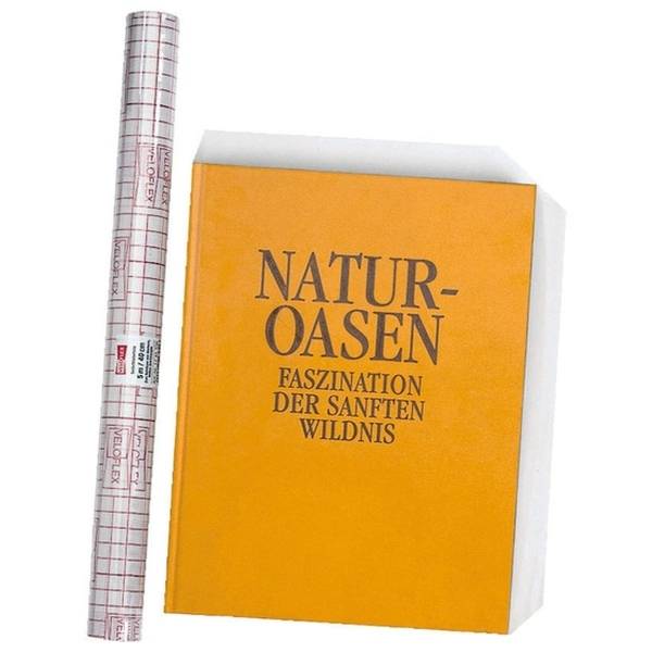 Buchschutzfolie 0,4x2m transparent selbstklebend