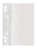 VELOFLEX HEFTFIX - Broschürenablageleiste - kristallklar (Packung mit 50)