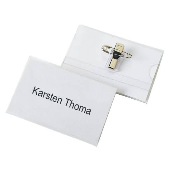 Veloflex Namensschild VELOCARD 2014000 90x57mm PVC matt