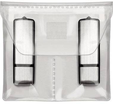 Veloflex USB Stick-Hülle 2256010 10x10cm PP transparent 5 St./Pack