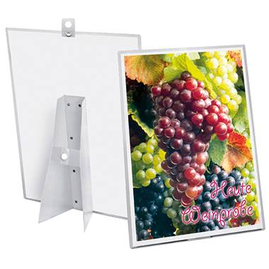 Veloflex Plakatständer 3404000 DIN A4 PP glasklar