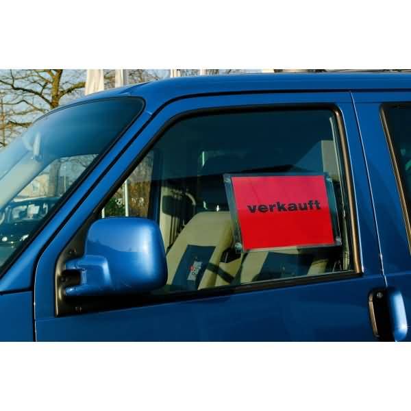 Info-Hülle A4 mit Saugnäpfen