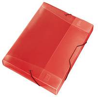 Veloflex Sammelbox Crystal, Rot, Polypropylen (PP), A4, 320 mm, 230 mm, 30 mm