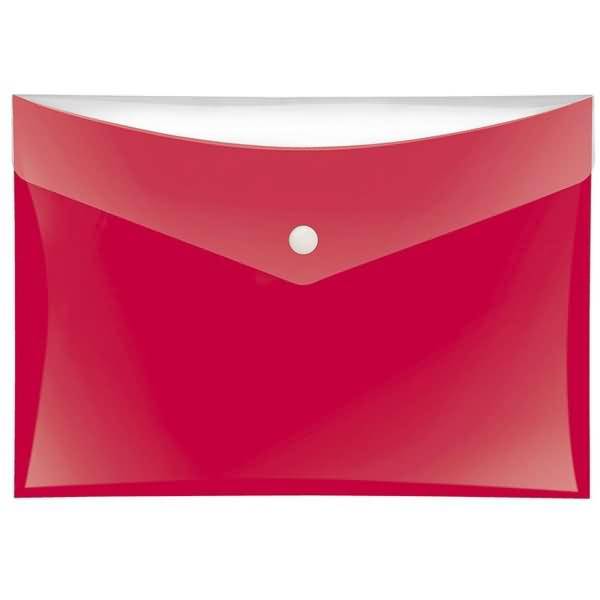 Sammeltaschen A5 rot mit zusätzlicher Tasche