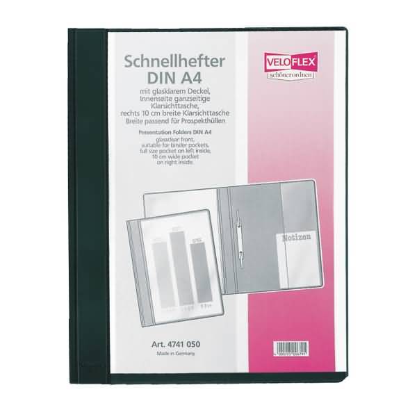 Schnellhefter Veloform A4 schwarz